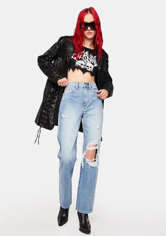 Tease Sundaze High Rise Dad Jeans