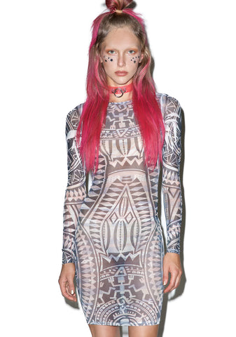 Inked Up Tattoo Dress
