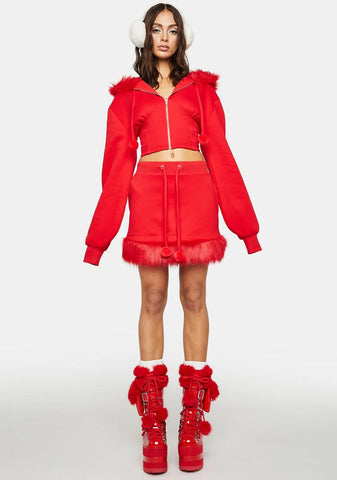 Moment Of Love Corset Hoodie