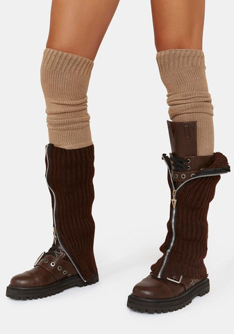 Atmosphere Zip-Up Leg Warmers