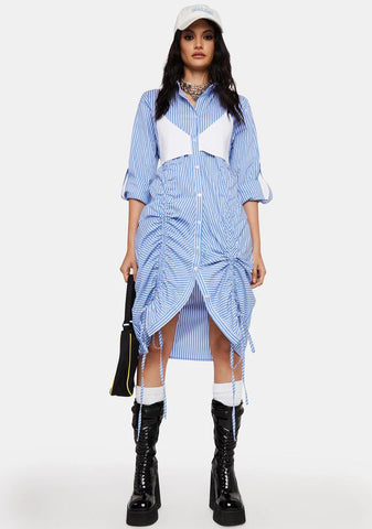 Feeling Risky Shirt Dress