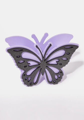 Butterfly Brush Holder