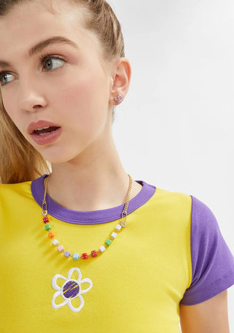 Dashful Dice Chain Necklace