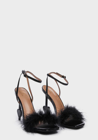 Lovefool Fluffy Heels