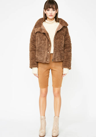 Teddy Betty Puffer Jacket