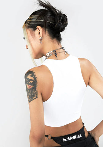 J'adore Dick Rhinestone Tank Top