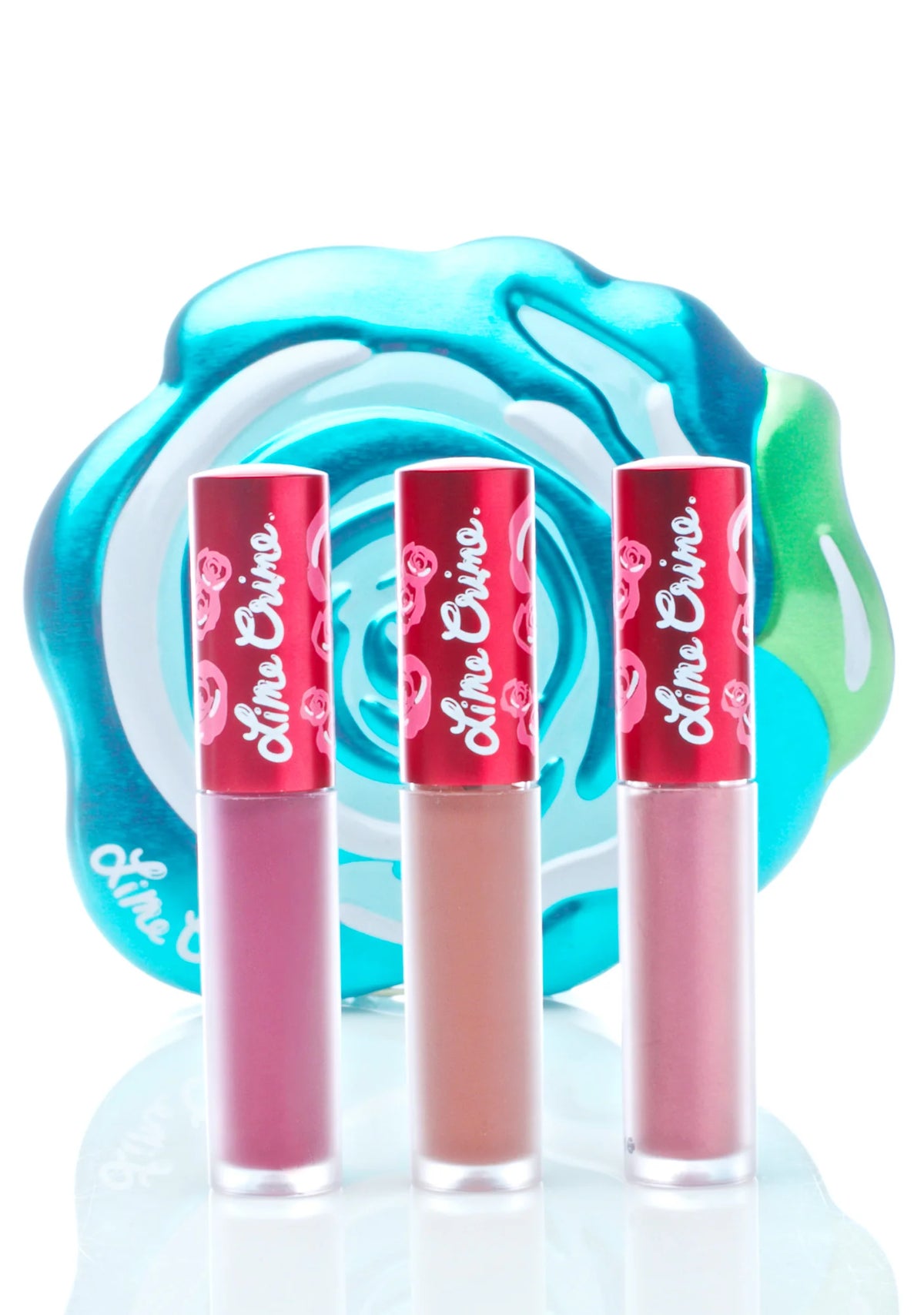 Blue Rose Velvetine Gift Set