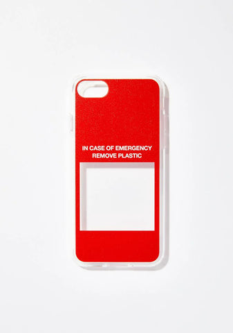 In Case Of Emergency iPhone Case