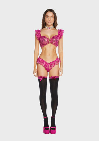 Can't Be Played Lingerie Set