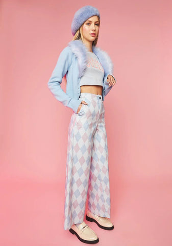 Classroom Envy Argyle Trousers