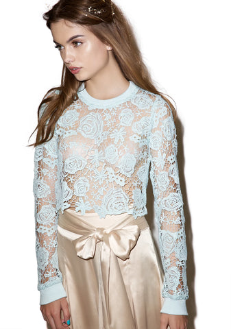 Modern Muse Crochet Crop Top