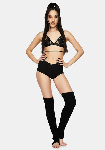 Black Cosmo Bralette