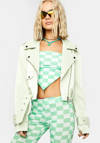 Sage Spring Moto Jacket