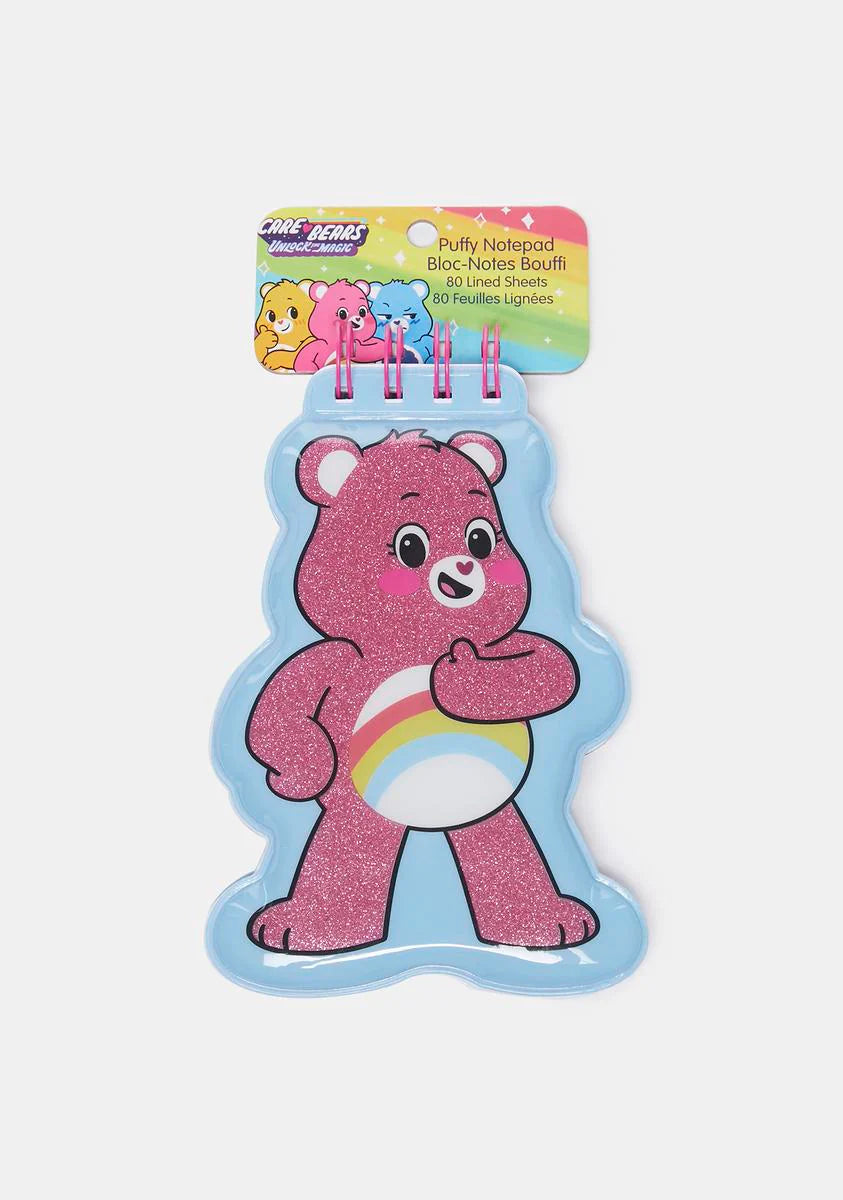 Cheer Bear Puffy Notebook