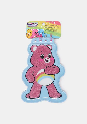 Cheer Bear Puffy Notebook