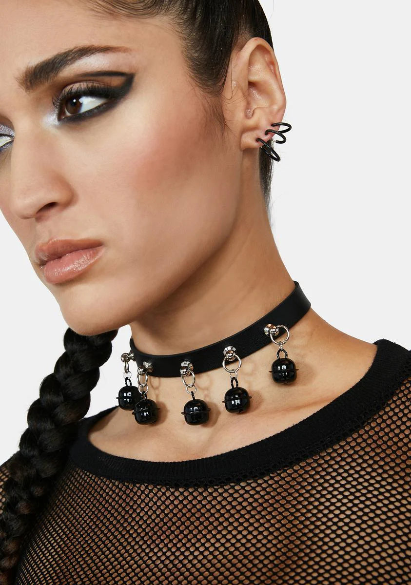 Midnight Sleigh Belle Choker