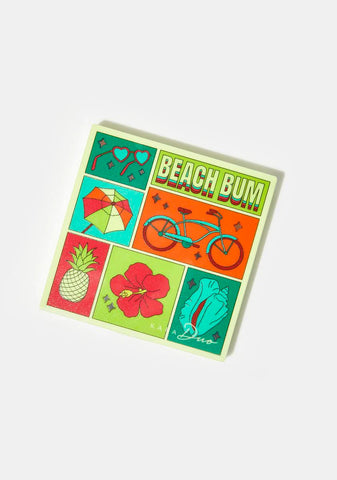 Beach Bum Colorful Palette