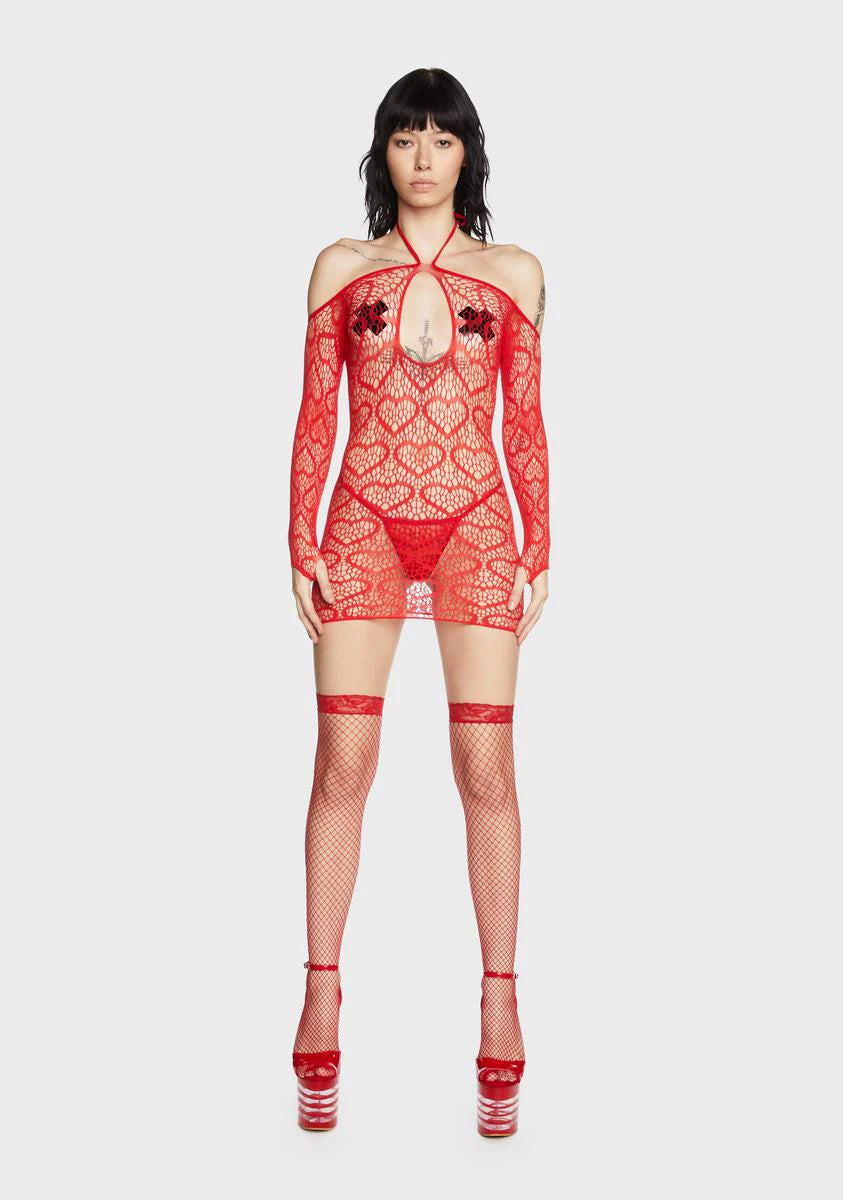 All For You Net Dress