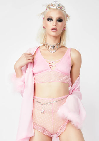 Vision Of Luxury Mesh Bralette