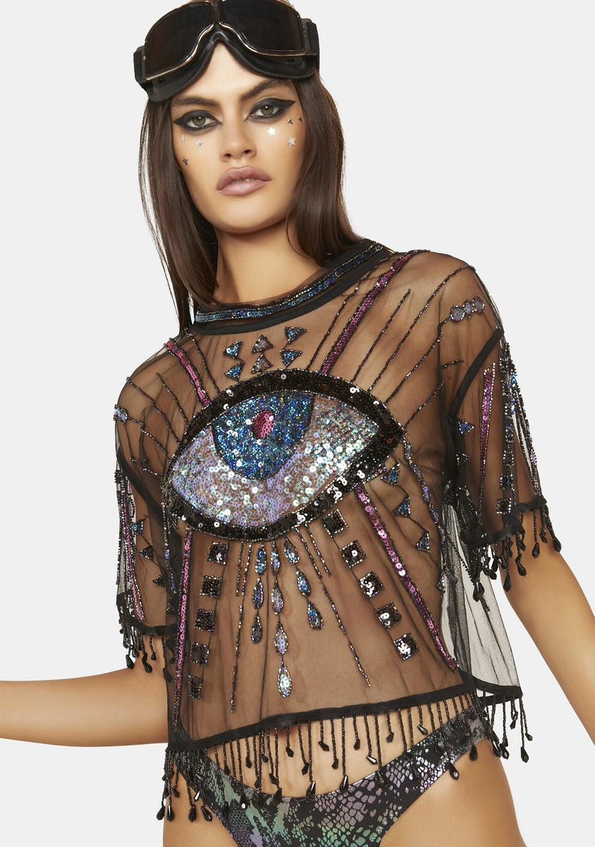 Fantasy Retreat Embellished Tee