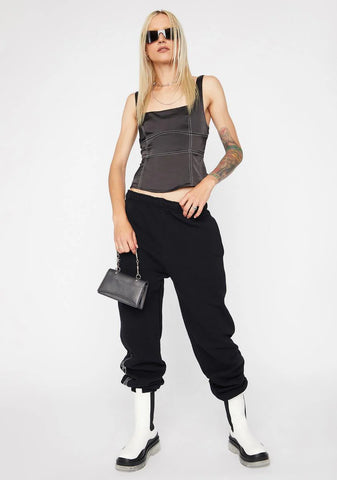 Luna Cherish Me Forever Bustier Crop Tank