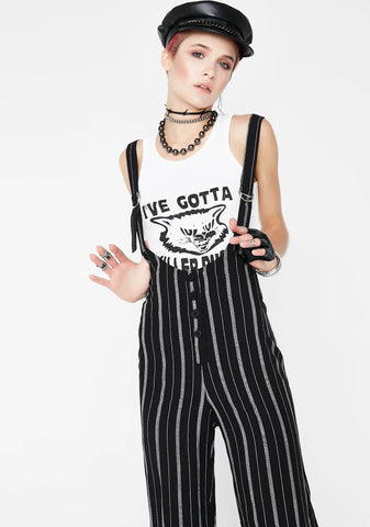 Killer Instincts Striped Jumpsuit