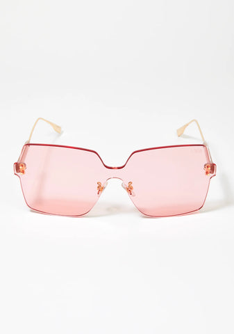 Pink Big Dipper Oversized Sunglasses