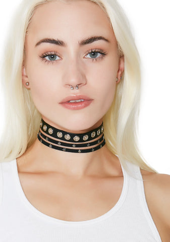 Shades of Cray Choker Set