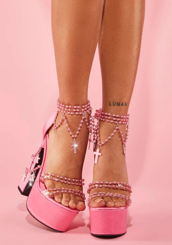 Sweet Holy Revelation Platform Heels