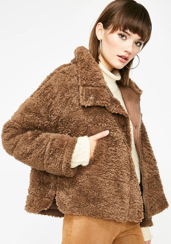 Teddy Betty Puffer Jacket