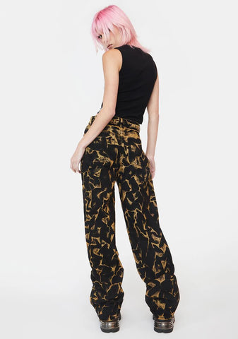 Hypnotic Tie Dye Jeans