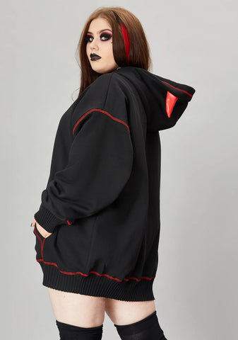 We're Calling All Devils Horned Hoodie Sweatshirt