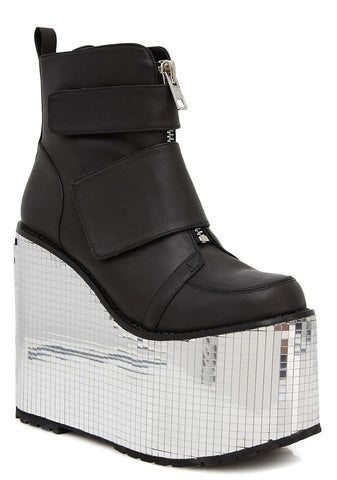 Diabolical Disco Platform Wedges
