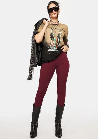 Most Necessary Slit Hem Leggings