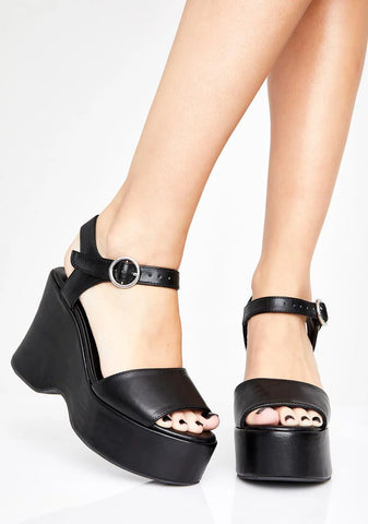 American Craft Platform Sandals