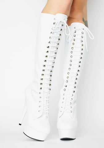 Angel One Last Night Platform Heels