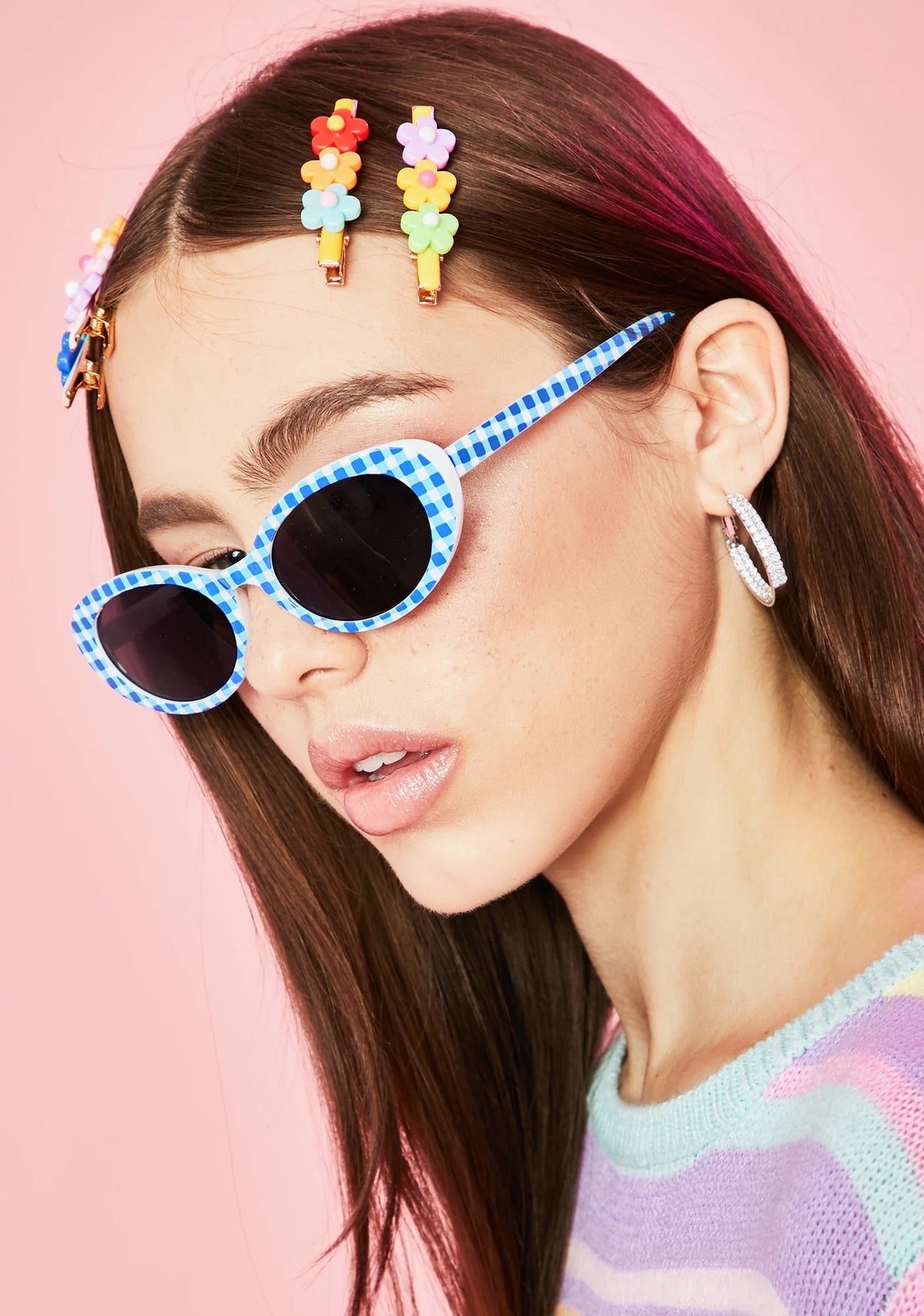 Party Platter Oval Sunglasses