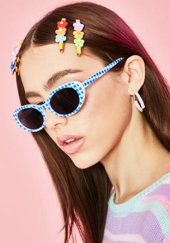 Party Platter Oval Sunglasses