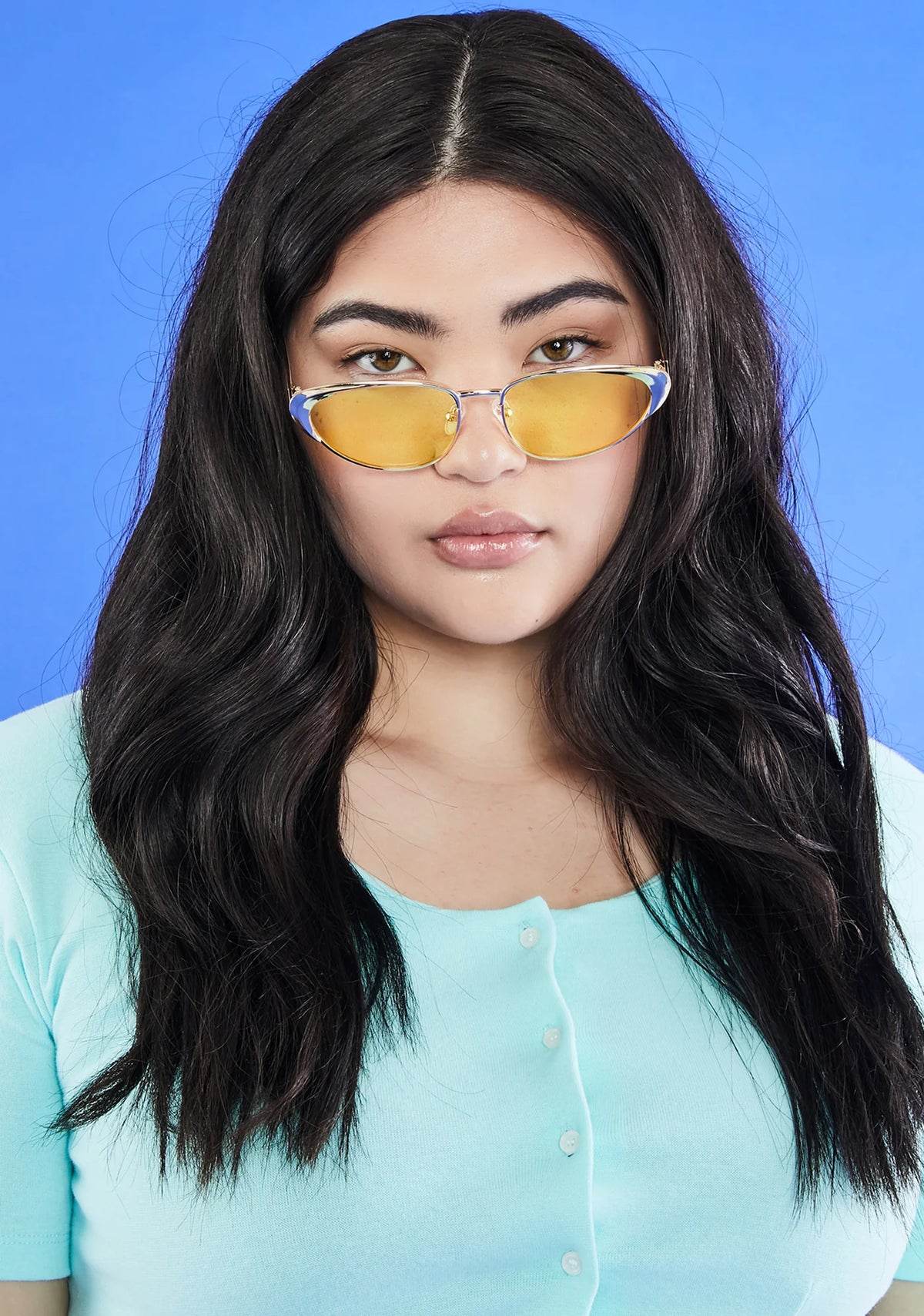 Caution Total Wannabe Cat Eye Sunglasses