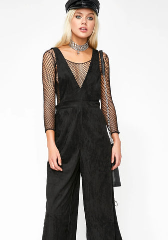 High Vibin' Suspender Jumpsuit