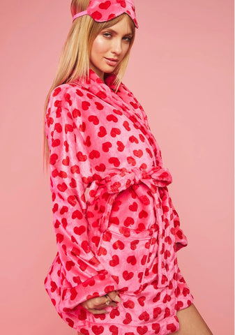 Loyal Maneater Velour Robe Set