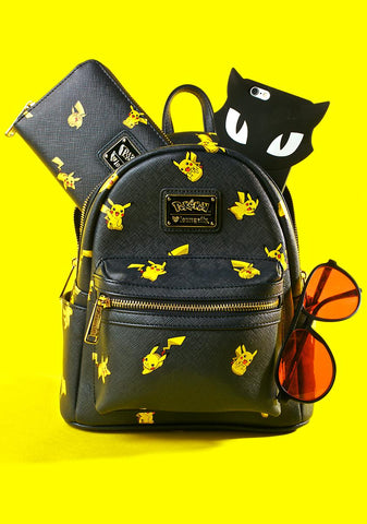 X Pokémon Pikachu Print Wallet