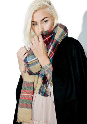 Morris Plaid Scarf