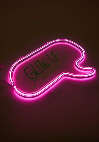 Something To Say Neon Desk Light