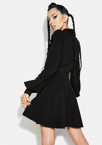 Daily Life Clown Print Dress