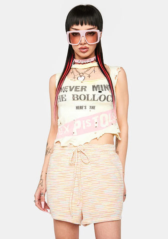 Cozy Up Striped Shorts