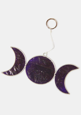 Hidden Identity Moon Suncatcher