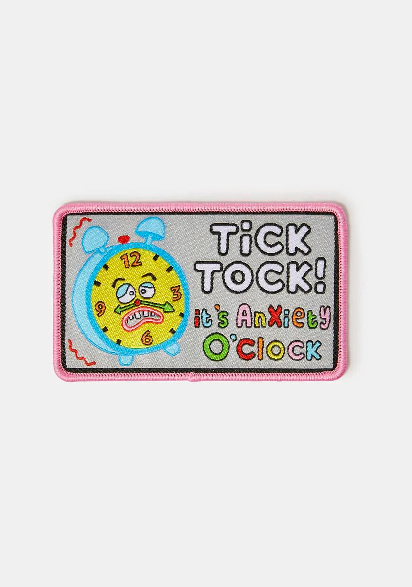 Anxiety Clock Patch