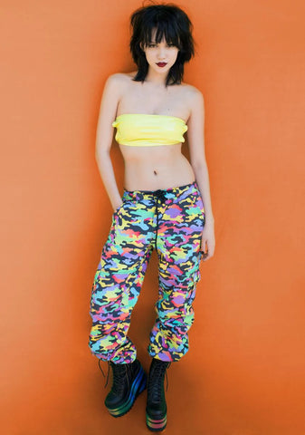 Love Is A Battlefield Cargo Pants