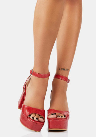 Burn U Look Like Her Platform Sandals